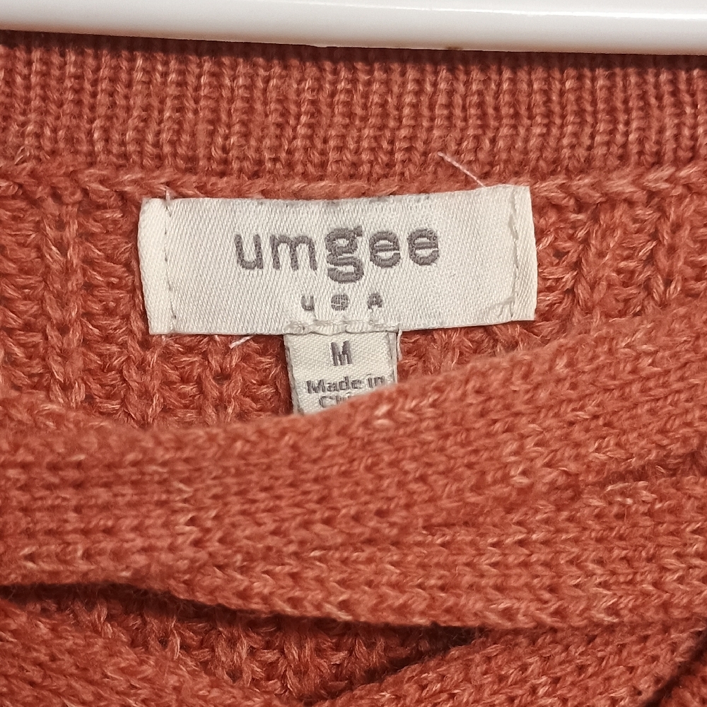 Umgee Terracotta Knit Sweater - Picture 2 of 3